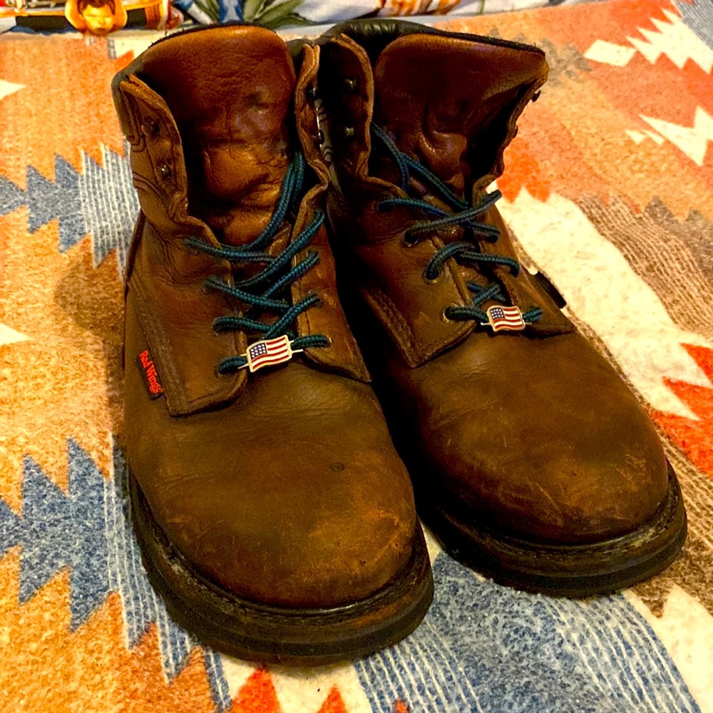 Red wing work boots
